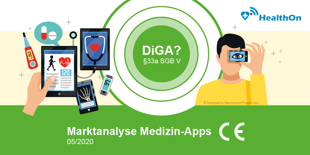 DiGA-fähige Medizin-Apps CE: Marktanalyse 05/2020