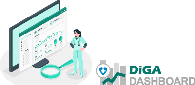 HealthOn DiGA Dashboard - DiGA Analysen & Insights