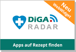 HealthOn DiGA Radar - Apps auf Rezept finden